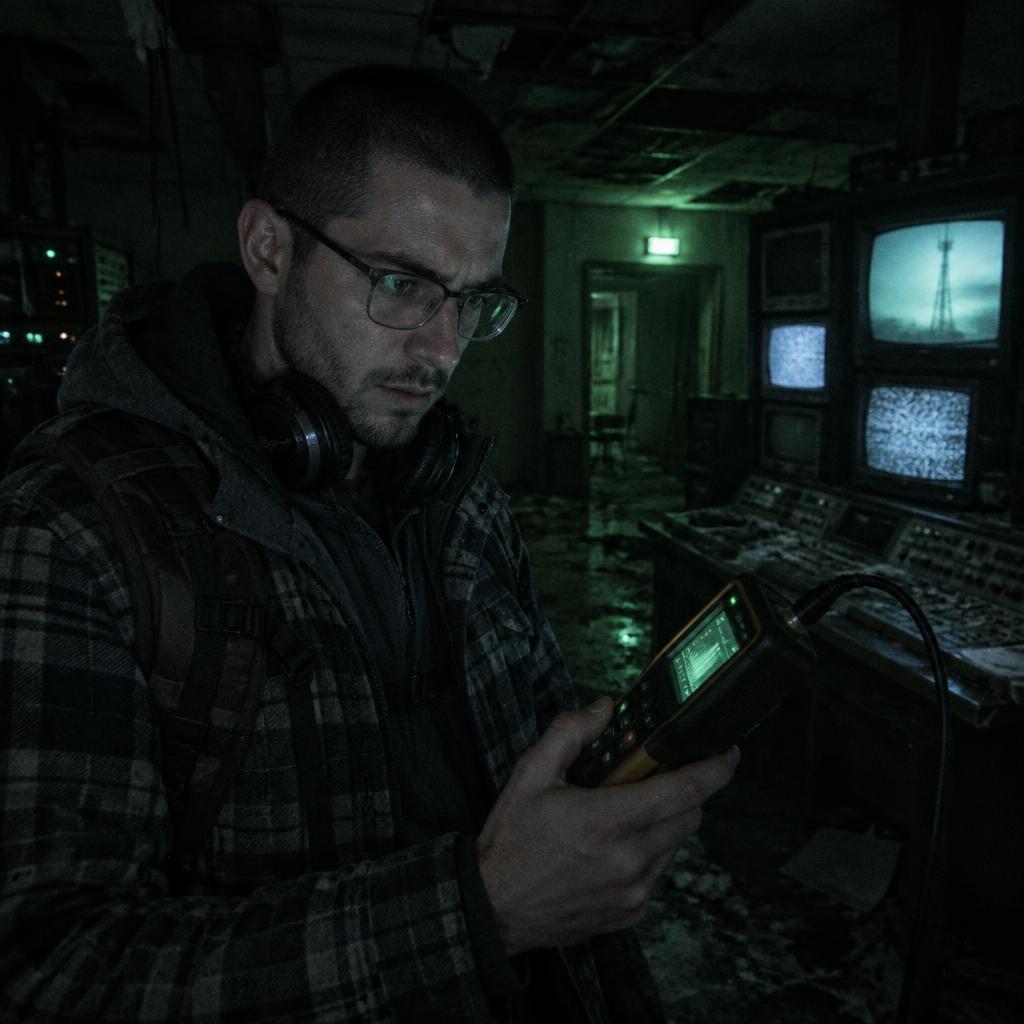 Dead Signal character portrait — Eli Turner, Tech & Equipment
